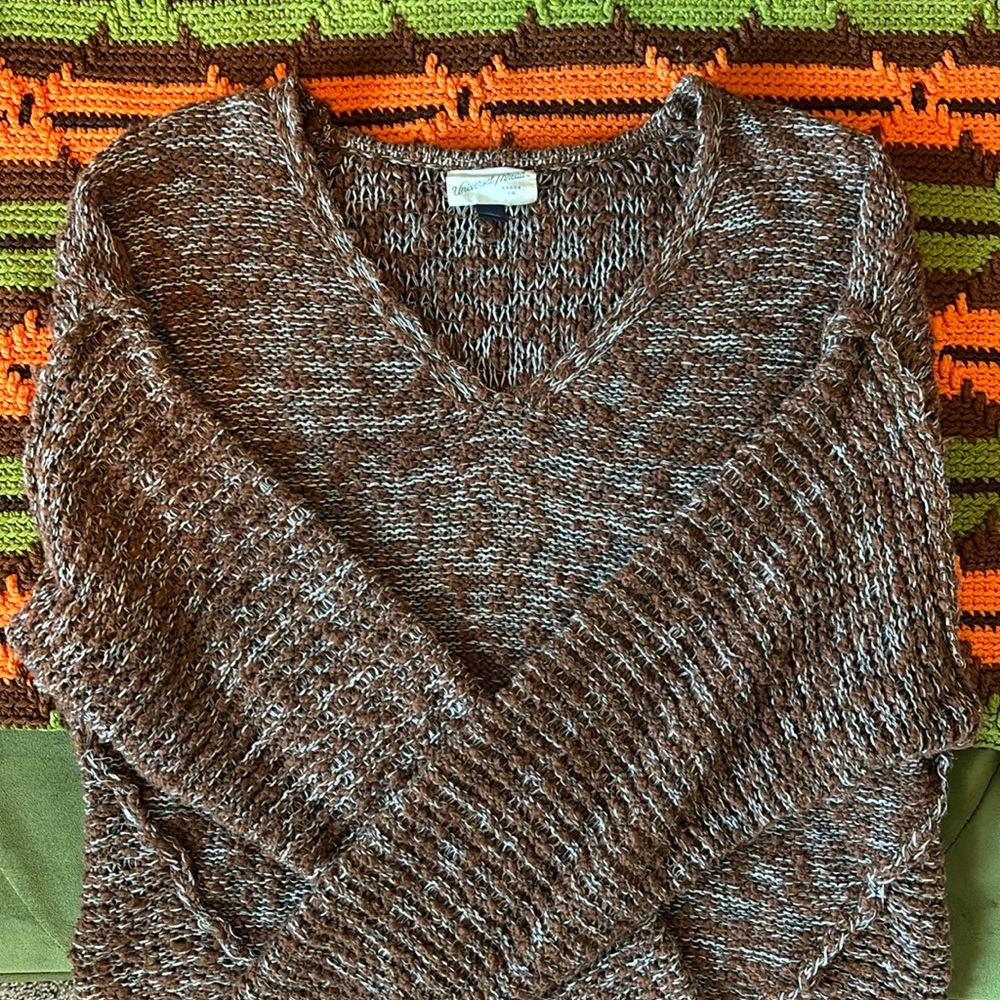 Oversized Crochet Sweater
